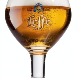 Leffe Beer Glasses Transparent Foaming Set of 2-0