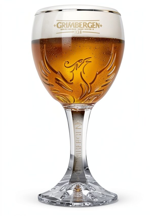 Beer Glass 33cl Dishwasher Safe Handle Cold Drinks-1