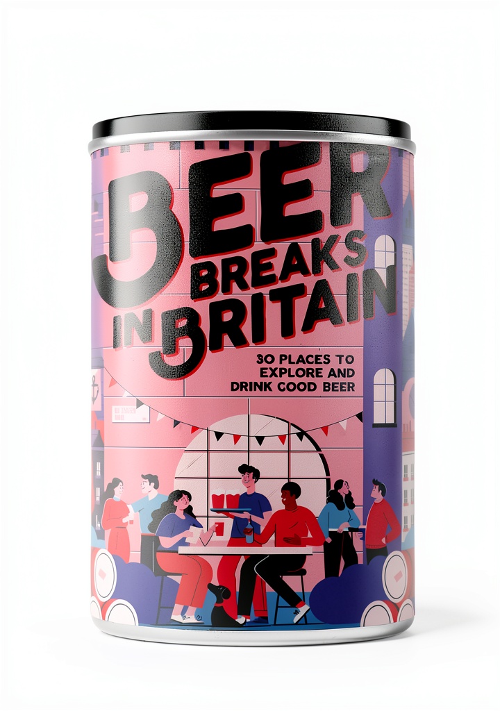 Conway Beer Book cover showcasing beer and travel themes