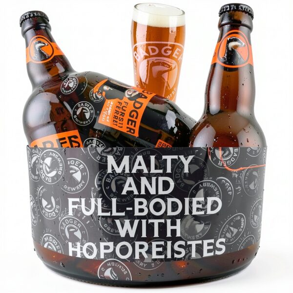 Badger Full Ale 4.4 ABV 500ml Pack Classic Bitter-4