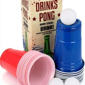 Beer Pong Party Game Plastic Cups-0
