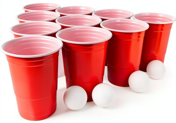 Beer Pong Party Game Plastic Cups-1