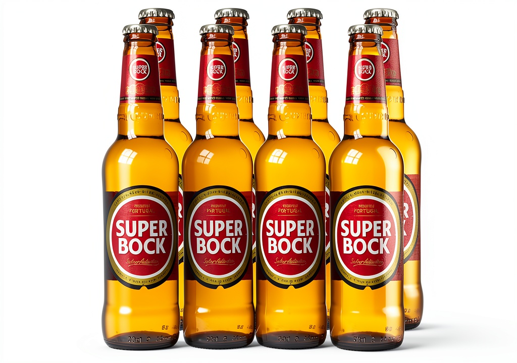 Superbock Decaf Bock beer cans on a wooden table