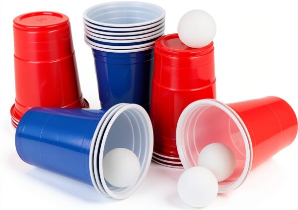 Beer Pong Party Game Plastic Cups-2