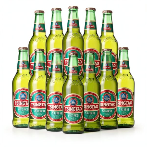 Tsingtao Lager 12x330ml Bottles by Beer Hunter Light Chinese Beer-1