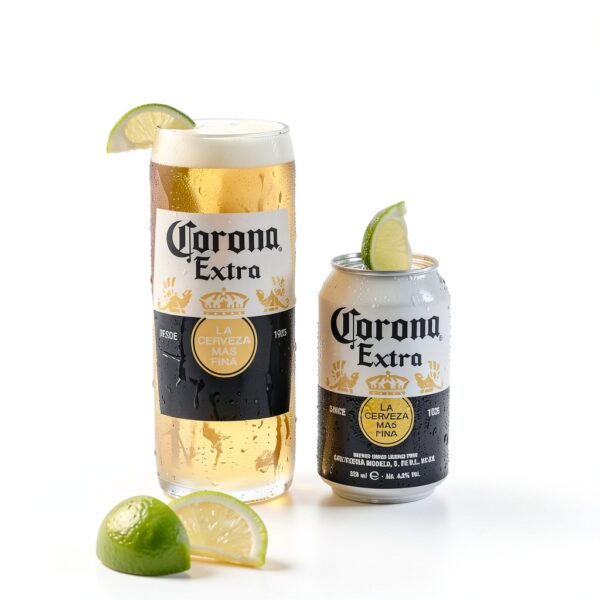 Corona Extra Premium Lager Beer 24x330ml Cans 4.5% ABV-3