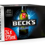 Beck's Blue Alcohol Free Lager 24 x 275ml Bottles German Beer-0