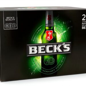 Beck's Lager 4% ABV 24 x 275ml Pack Classic German Style-0