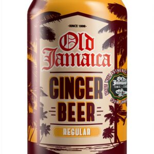 Old Jamaica Ginger Beer 330ml Cans Pack of 24 Fiery Jamaican Soft-0