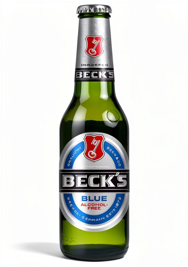 Beck's Blue Alcohol Free Lager 24 x 275ml Bottles German Beer-1