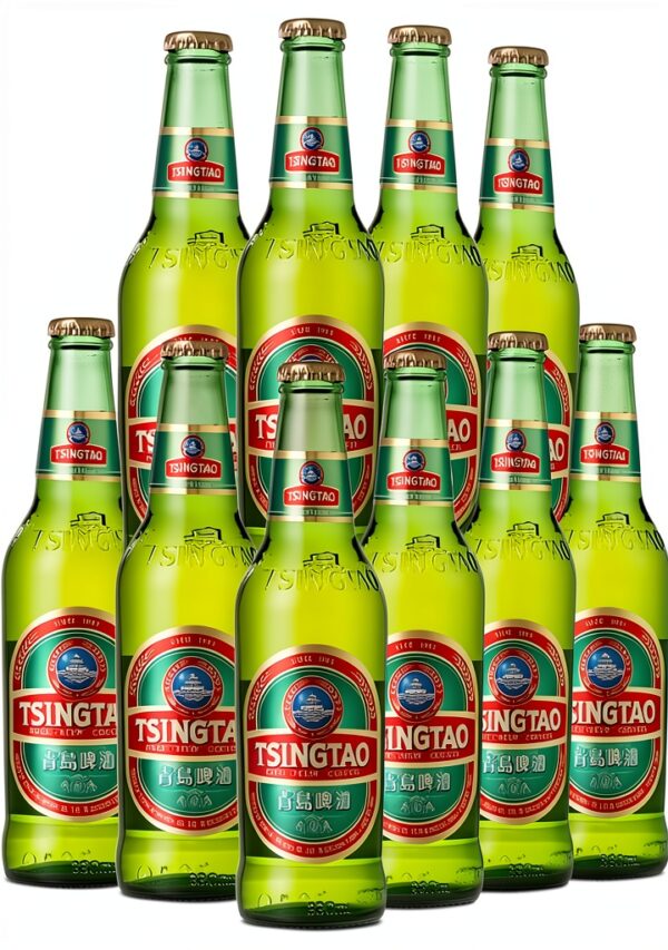 Tsingtao Lager 12x330ml Bottles by Beer Hunter Light Chinese Beer-0