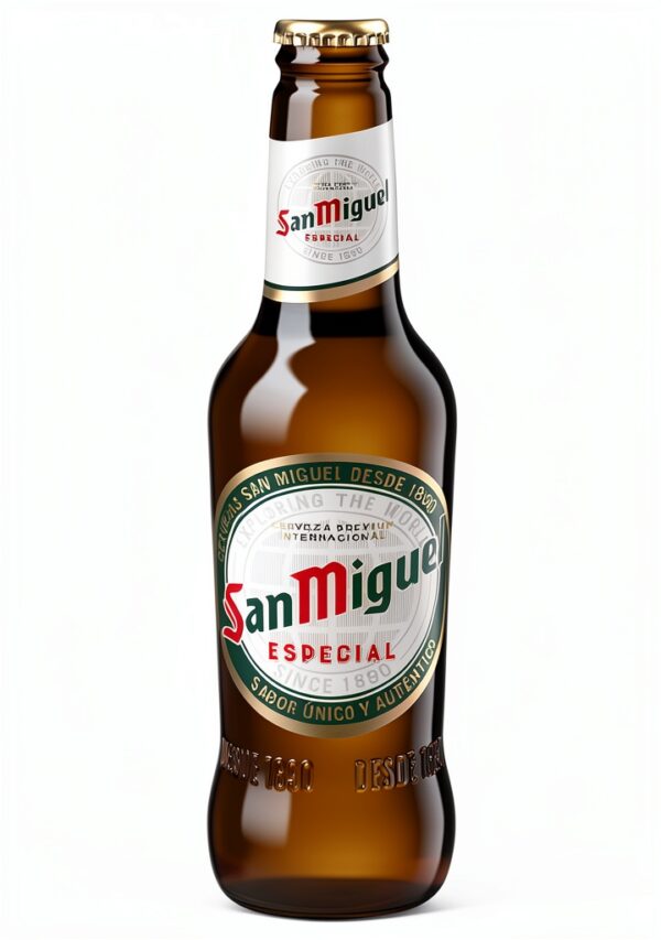 San Miguel Especial Premium Lager 18 x 330ml Bottle Spanish Lager-4