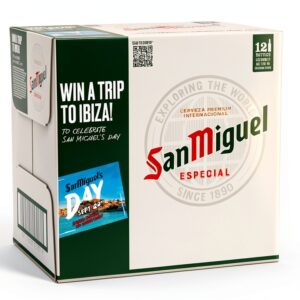 San Miguel Premium Lager Beer 12x330ml Bottle Pack-0