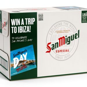 San Miguel Especial Premium Lager 18 x 330ml Bottle Spanish Lager-0