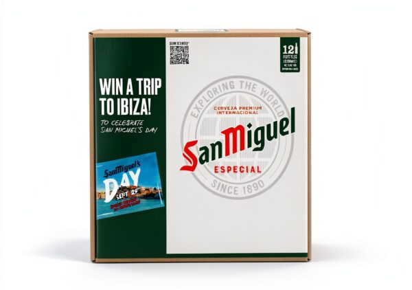 San Miguel Premium Lager Beer 12x330ml Bottle Pack-1